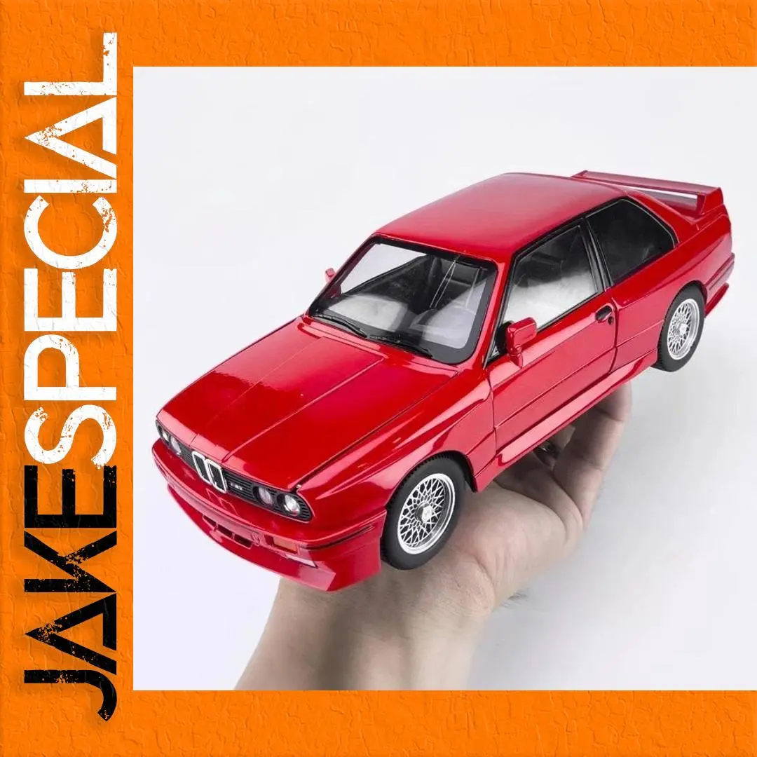 BMW M3 E30 1:24 Scale Diecast Model Car 1 BMW M3 E30 1:24 Scale Diecast Model Car