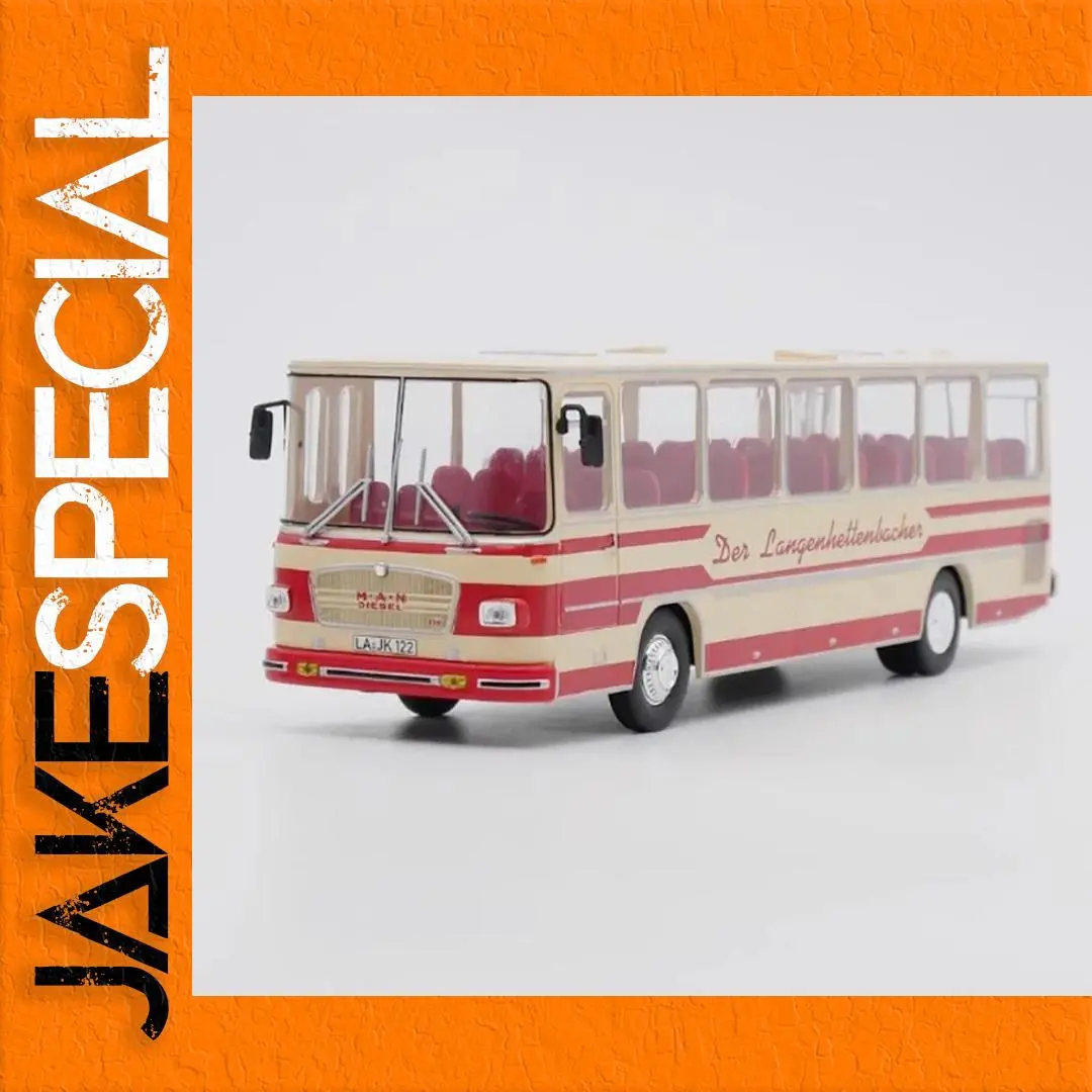 1962 MAN 535 Bus Model 1:43 Scale Collectible 1 1962 MAN 535 Bus Model 1:43 Scale Collectible
