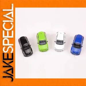 Diecast Model Car Collection - Set of Four