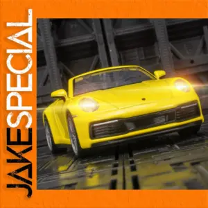 1:32 Scale Porsche 911 Carrera Diecast Model