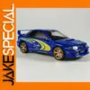 Vibrant Blue Subaru Impreza WRX STI Diecast Model