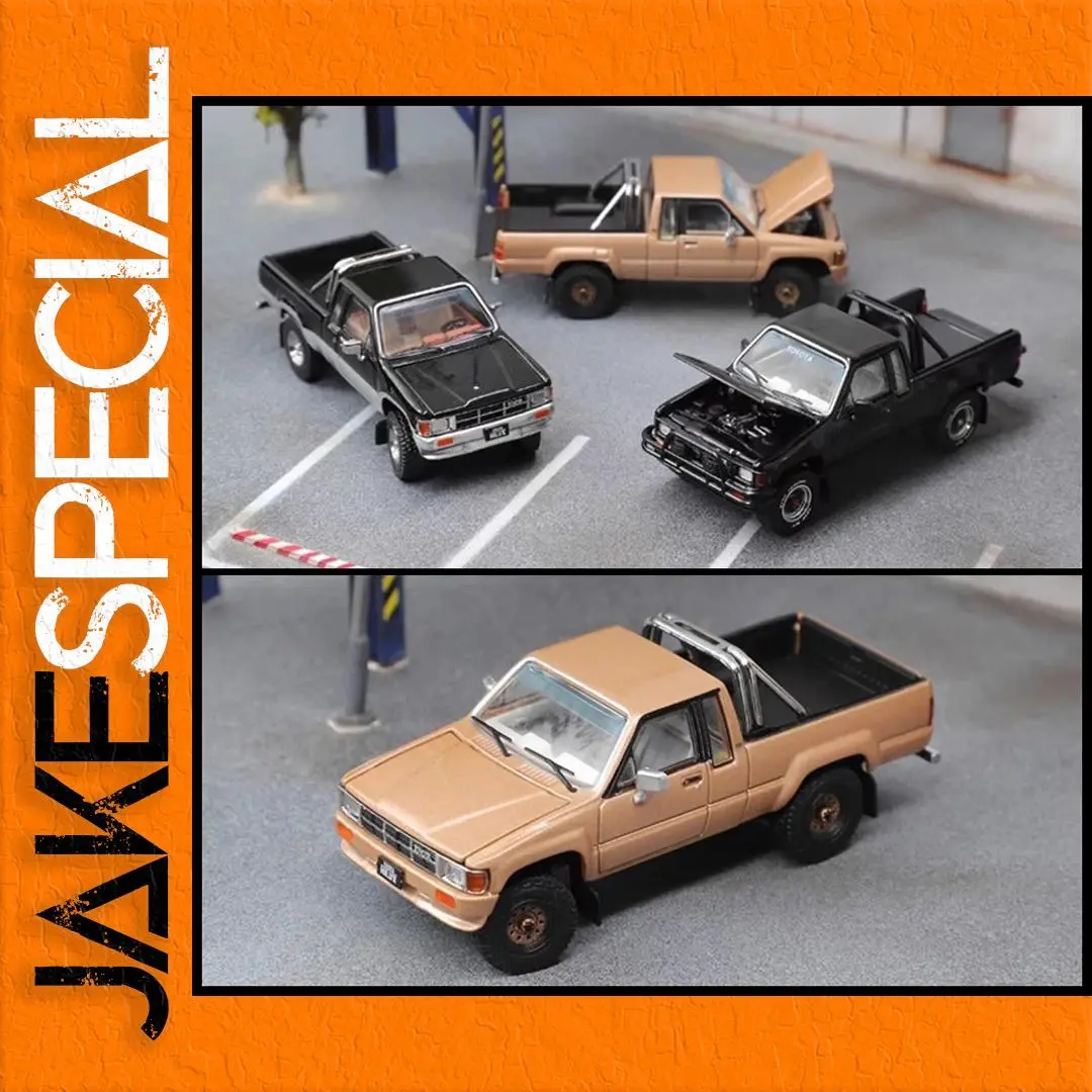 1/64 Scale GCD Alloy 1985 Hilux SR5 Model 1 1/64 Scale GCD Alloy 1985 Hilux SR5 Model