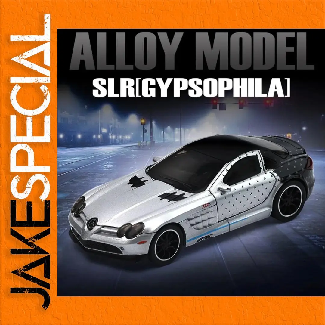 Benz SLR Sports Car 1:32 Scale Model 1 Benz SLR Sports Car 1:32 Scale Model