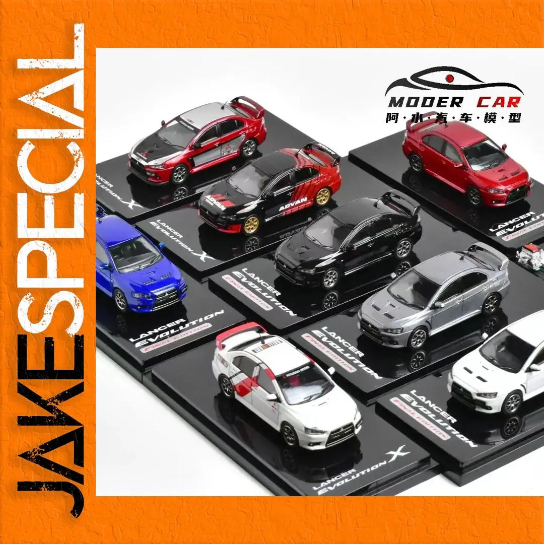 HOBBY JAPAN 1:64 Evolution X Diecast Model Set 1 HOBBY JAPAN 1:64 Evolution X Diecast Model Set