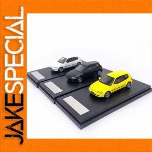 Honda Civic EG6 Diecast Model Set of Three