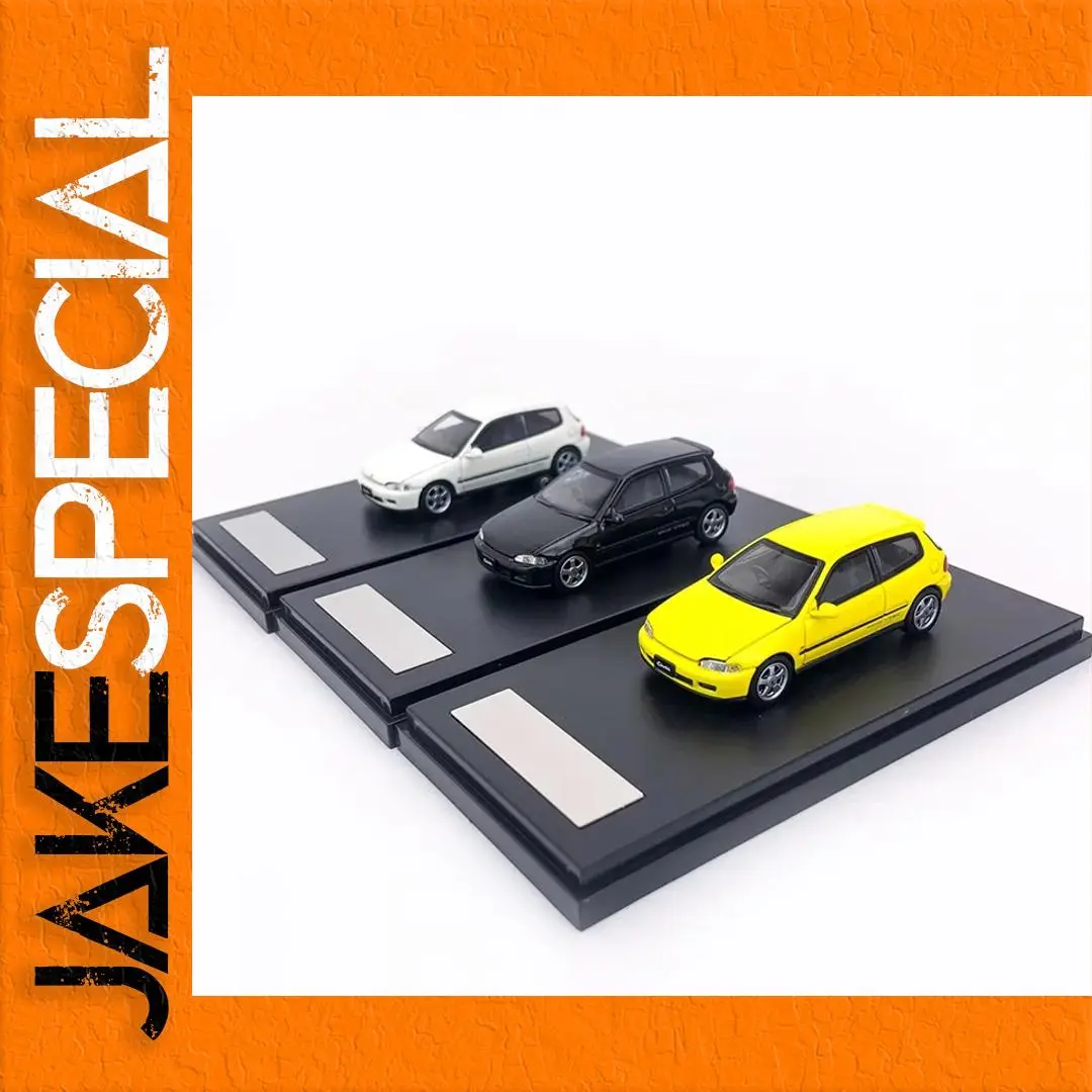 Honda Civic EG6 Diecast Model Set of Three 1 Honda Civic EG6 Diecast Model Set of Three