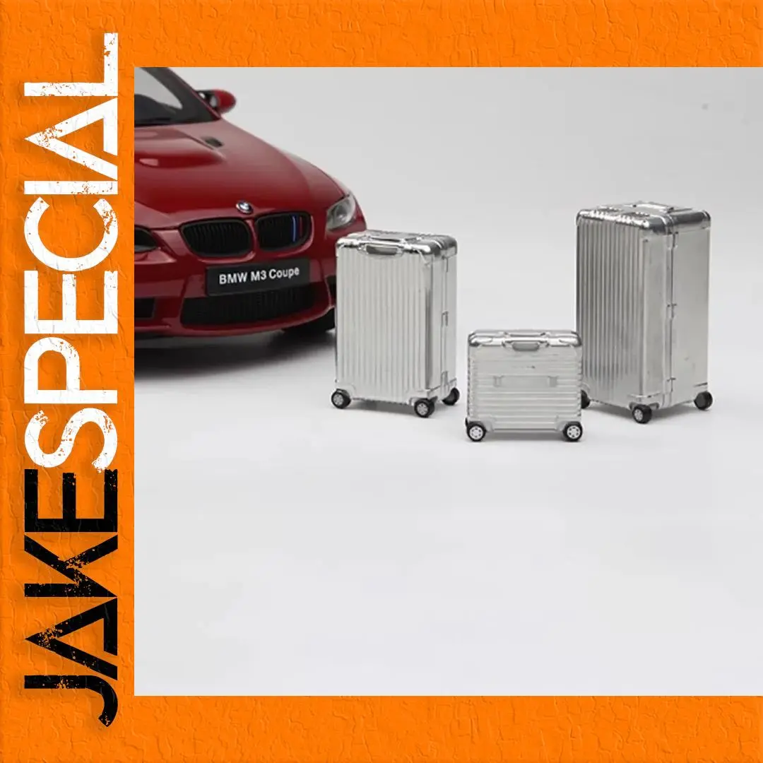 1:18 Scale Three-Piece Suitcase Set 1 1:18 Scale Three-Piece Suitcase Set