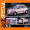 TOMY FIAT 500e Diecast Model Car Rose Gold