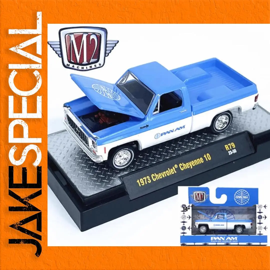 M2 1:64 Scale 1973 Chevrolet Cheyenne 10 Model 1 M2 1:64 Scale 1973 Chevrolet Cheyenne 10 Model