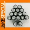 11mm Wheel Set for 1/64 Scale Models