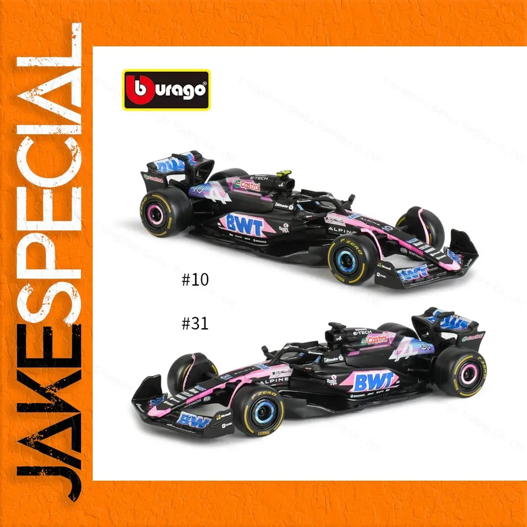 Bburago 1:43 BWT 2024 Alpine A524 Model Car 1 Bburago 1:43 BWT 2024 Alpine A524 Model Car