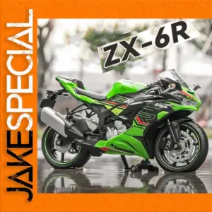 1/12 Scale Ninja ZX-6R Motorcycle Model