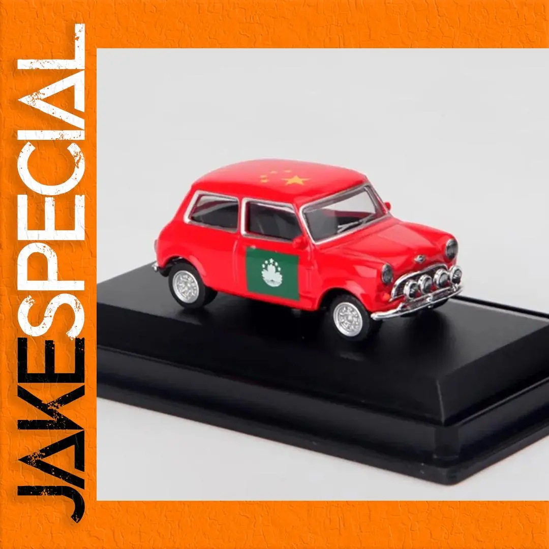 1/72 Scale Mini Alloy Car Model Red 1 1/72 Scale Mini Alloy Car Model Red