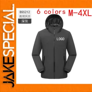 Unisex Waterproof Hiking Jacket in Multiple Sizes