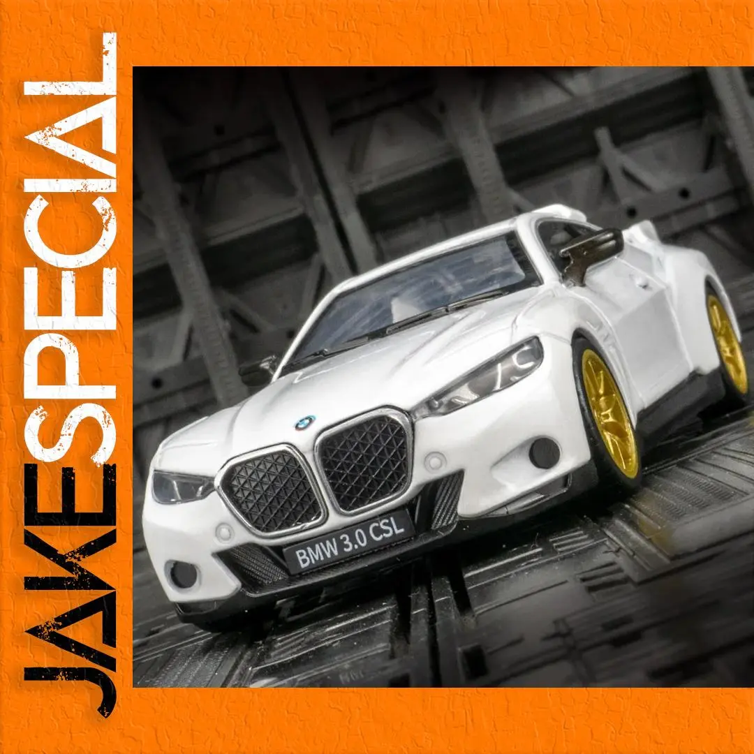 BMW CSL 3.0 Scale Die-Cast Model Car 1 BMW CSL 3.0 Scale Die-Cast Model Car