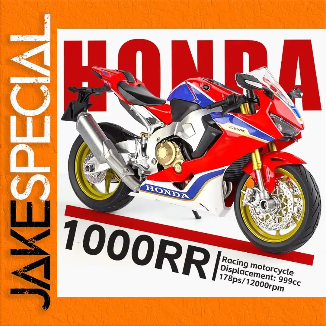 Honda HRC CBR1000RR Diecast Model 1:9 Scale 1 Honda HRC CBR1000RR Diecast Model 1:9 Scale
