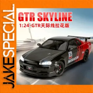 GTR Alloy Model Car Die-Cast Replica