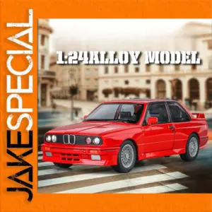M3 Alloy Model Car 1:24 Scale Red Edition