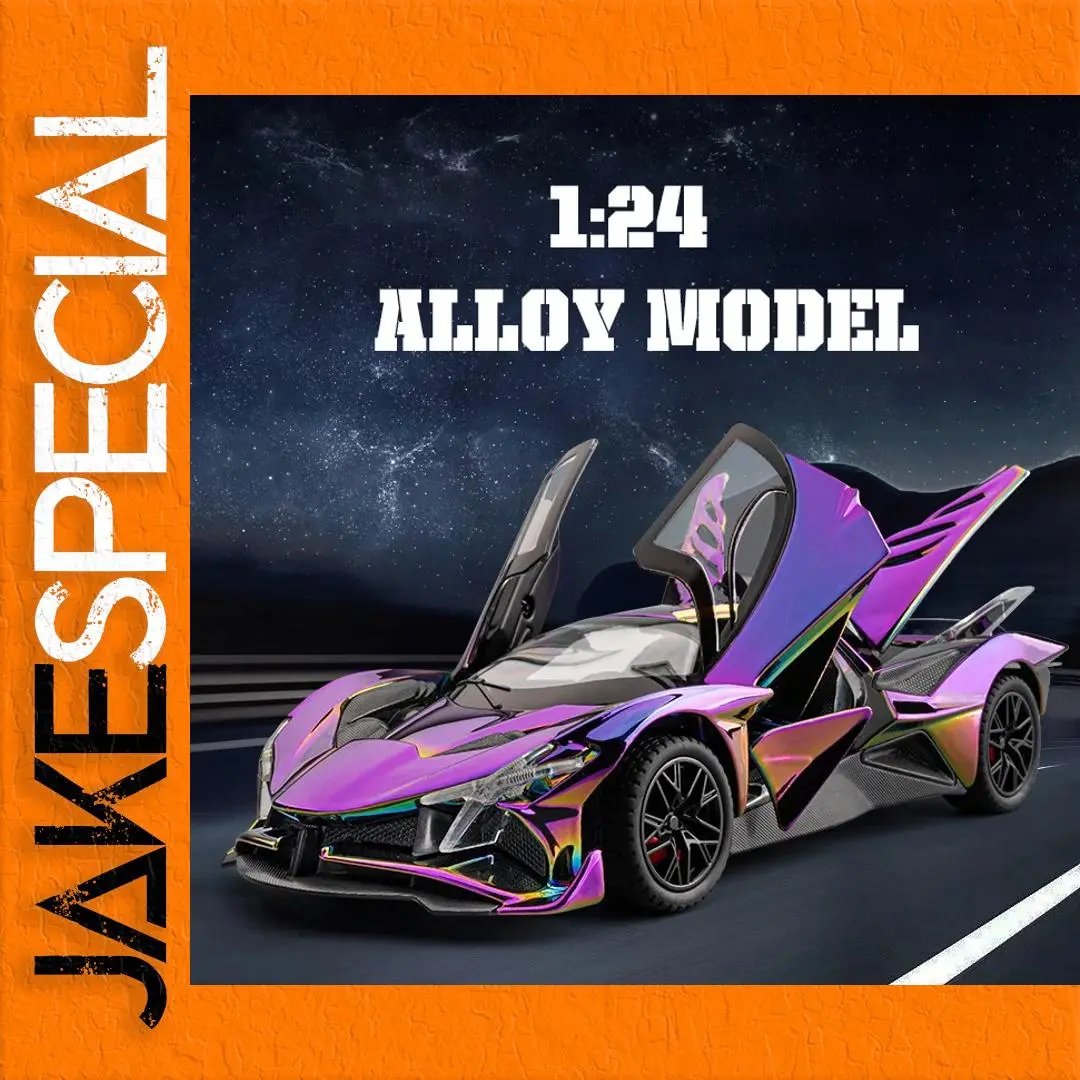 EVO Alloy Car Model 1:24 Scale Collectible 1 EVO Alloy Car Model 1:24 Scale Collectible