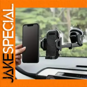 Universal Car Phone Holder with Telescopic Arm