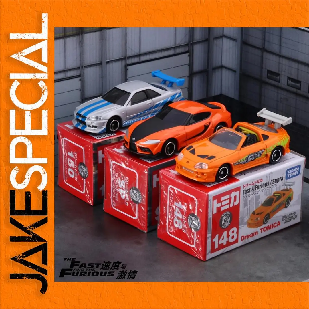TOMY Fast & Furious Toyota Supra GR Diecast Car 1 TOMY Fast & Furious Toyota Supra GR Diecast Car