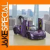 Glossy Purple Sports Racing Decorative Model Car