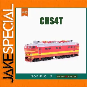 Czech High-Speed Train Scale Model CHS4T 1/87