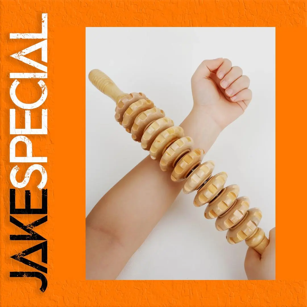 Wood Therapy Roller for Body Massage Relief 1 Wood Therapy Roller for Body Massage Relief