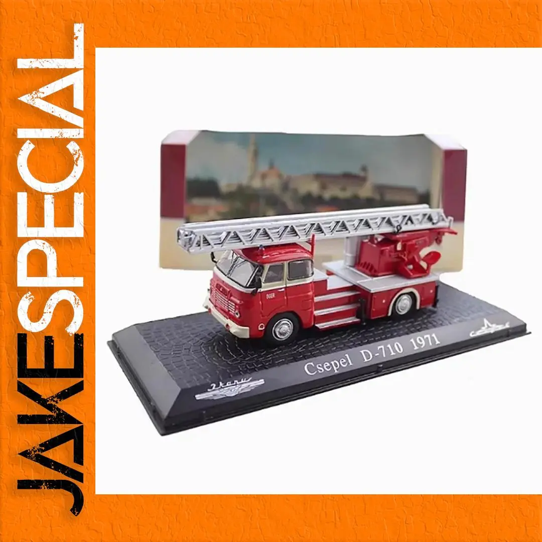 Csepel D-710 Fire Engine Model 1:72 Scale 1 Csepel D-710 Fire Engine Model 1:72 Scale