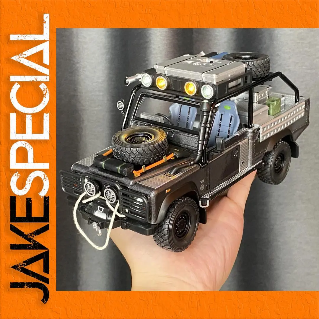 Tomb Raider Land Rover Defender 90 Diecast Model 1 Tomb Raider Land Rover Defender 90 Diecast Model
