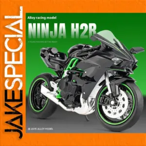 Ninja H2R Motorcycle Model Decorative Piece