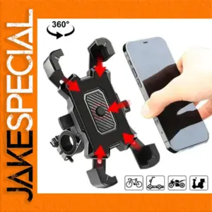 360° Rotatable Phone Holder for Bicycles Motorcycles