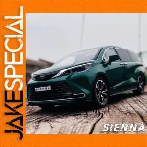 1:24 Scale Sienna MPV Model Car in Green