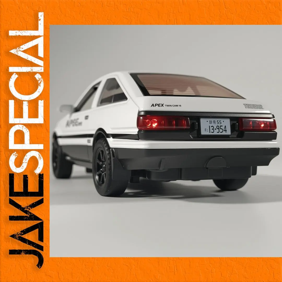 Toyota AE86 Trueno 1:30 Scale Model Car 1 Toyota AE86 Trueno 1:30 Scale Model Car