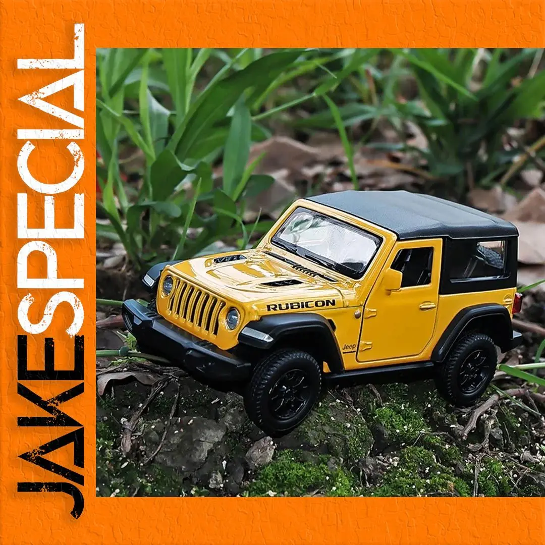 1:36 Scale Jeep Wrangler Rubicon Diecast Model 1 1:36 Scale Jeep Wrangler Rubicon Diecast Model