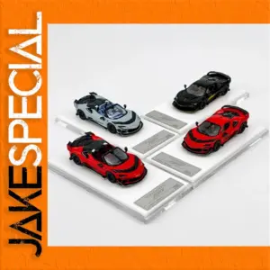 1:64 Scale Diecast Supercar Model Collection