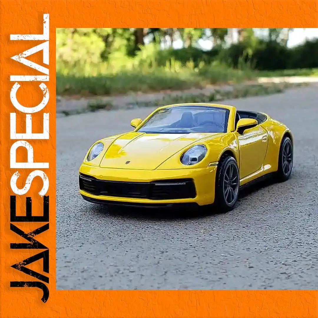 1:32 Scale Porsche 911 Carrera Cabriolet Model 1 1:32 Scale Porsche 911 Carrera Cabriolet Model