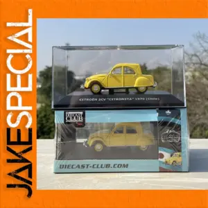 Citroen 2CV Model Diecast 1:43 Scale Yellow