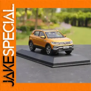 1:43 T-Cross SUV Alloy Model in Gold Finish