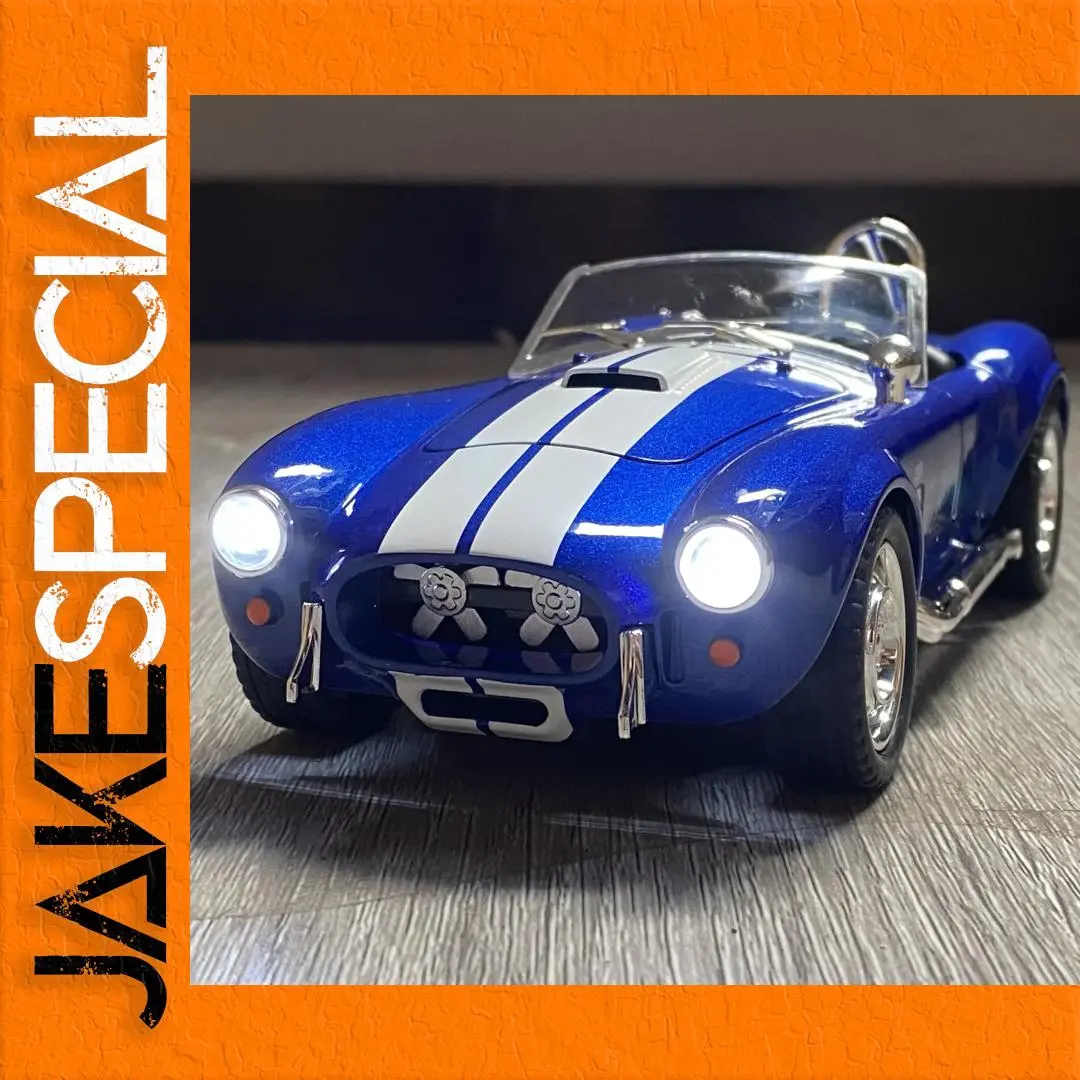 1965 Ford Shelby AC Cobra Diecast Model 1:22 1 1965 Ford Shelby AC Cobra Diecast Model 1:22