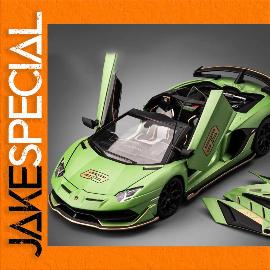 1:18 Lamborghini Aventador SVJ63 Diecast Model 1 1:18 Lamborghini Aventador SVJ63 Diecast Model