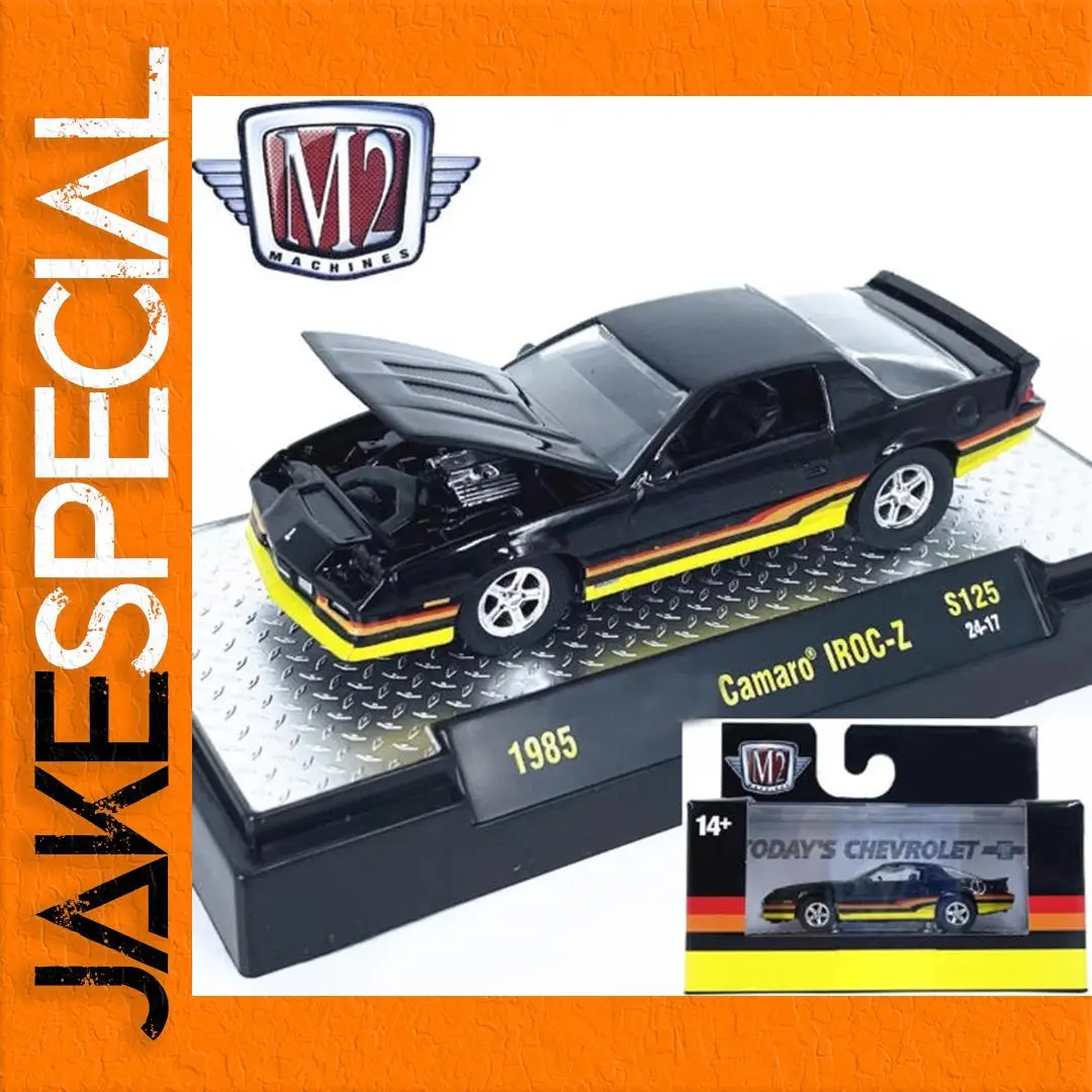 M2 1/64 Scale Camaro IROC-Z Die-Cast Model 1 M2 1/64 Scale Camaro IROC-Z Die-Cast Model