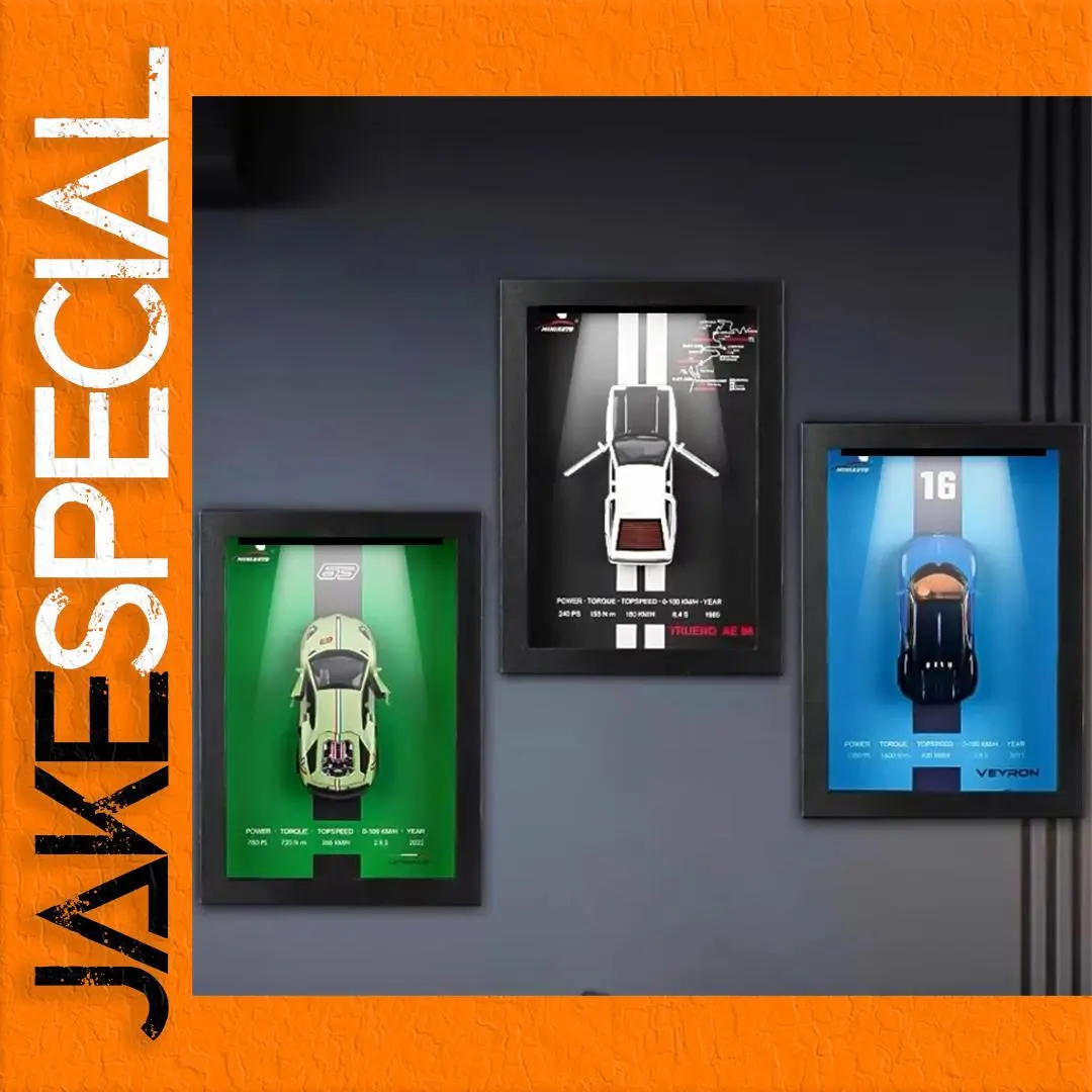 1:32 Scale Diecast Sports Car Picture Frame 1 1:32 Scale Diecast Sports Car Picture Frame