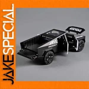 1:32 Scale Diecast Cybertruck Police SUV Model