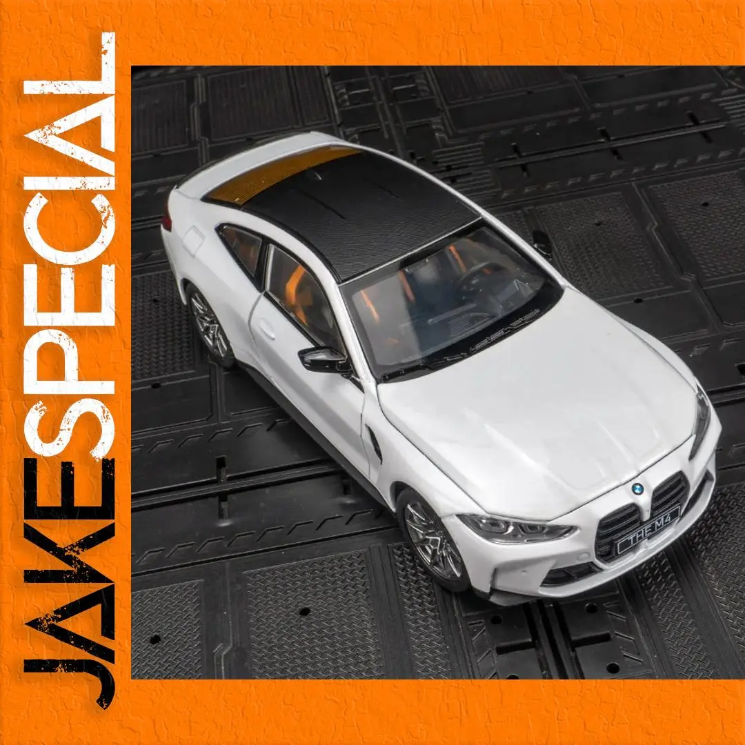 BMW M4 G82 1:24 Diecast Model with Lights 1 BMW M4 G82 1:24 Diecast Model with Lights