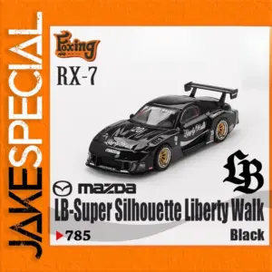Mazda RX7 LBWK 1:64 Die-Cast Model Car