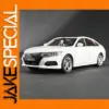 White 1:24 Scale Honda Accord Diecast Model