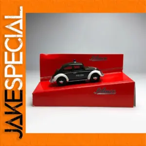 SCHUCO 1:64 Police Car Model with Minor Defect