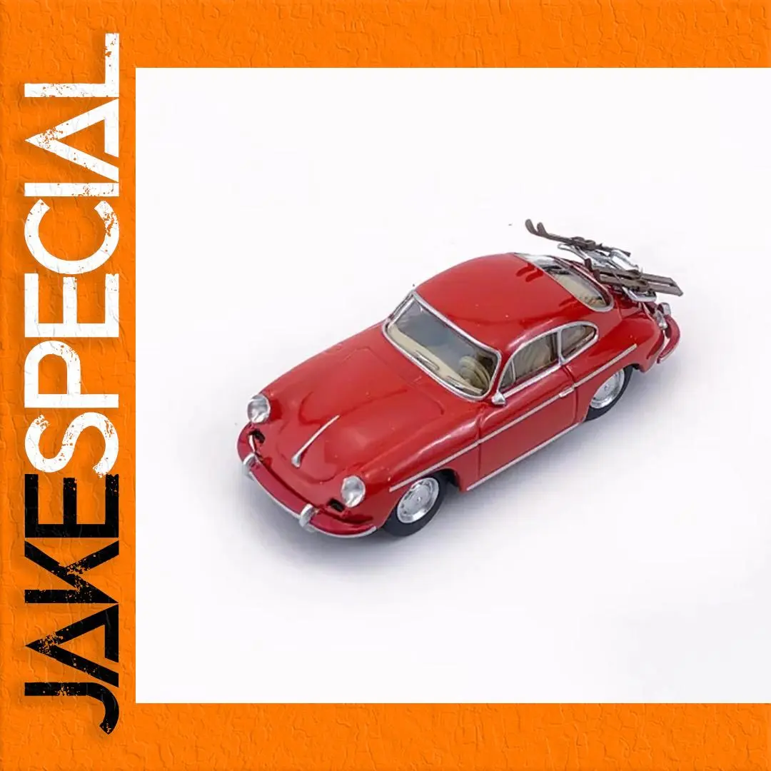 Diecast Classic Car Model 1:64 Vintage Red 1 Diecast Classic Car Model 1:64 Vintage Red