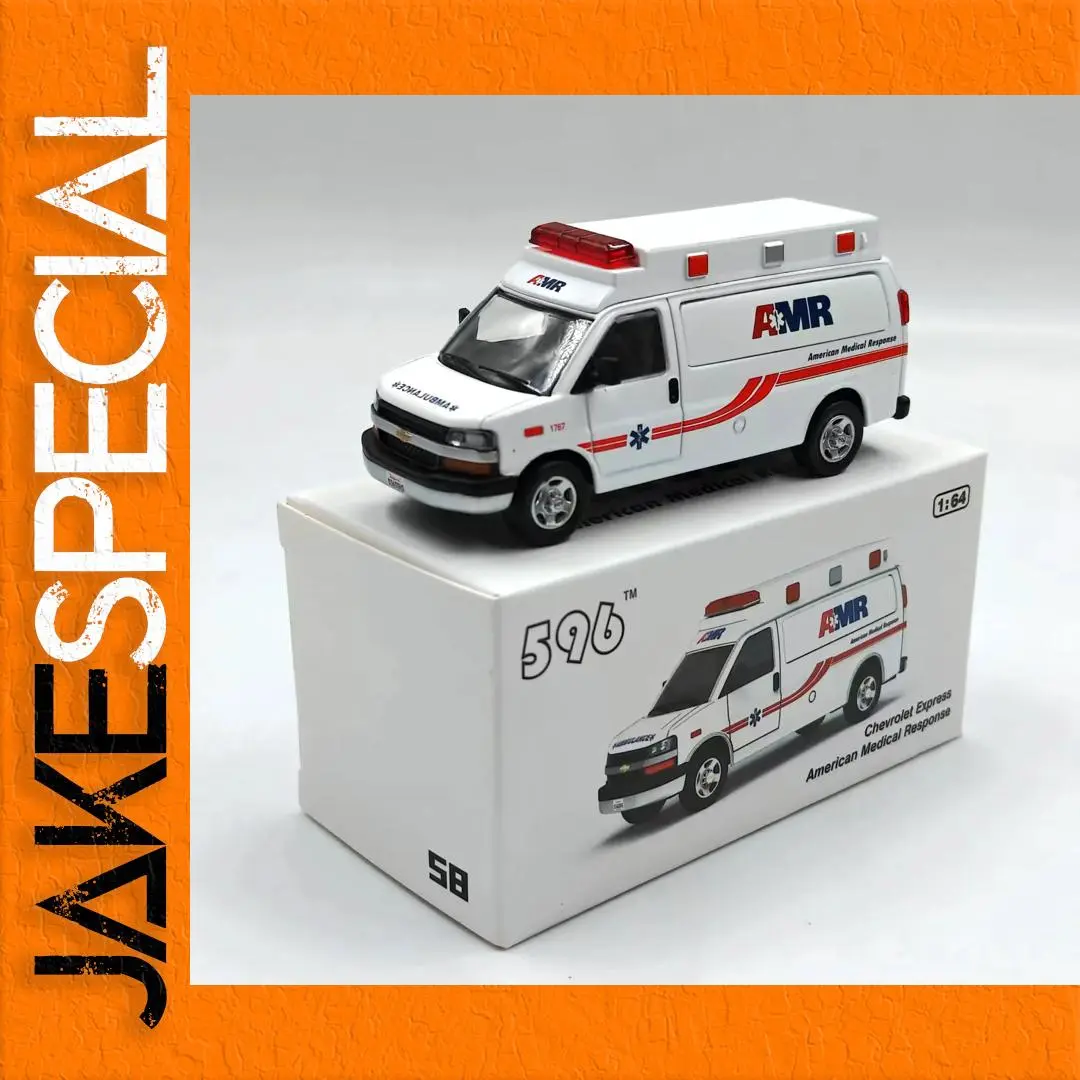 Chevrolet Express 1:64 Scale Diecast Ambulance 1 Chevrolet Express 1:64 Scale Diecast Ambulance